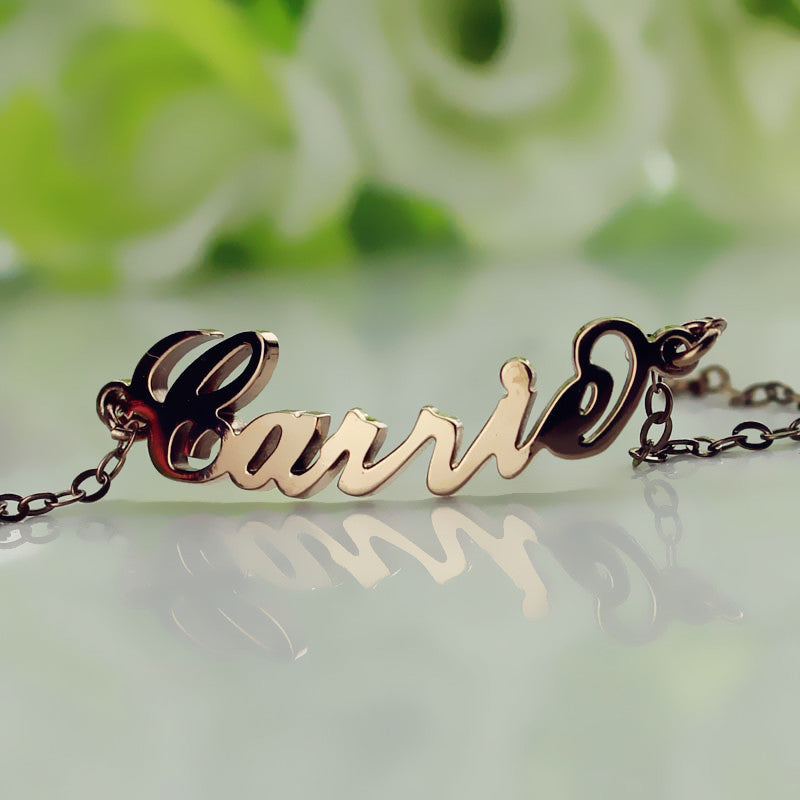Carrie Name Bracelet or Anklet S S-Y1-PF105