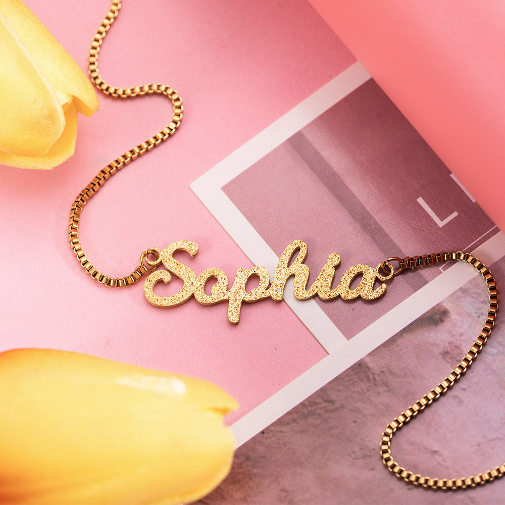 Personalized Sparkling Name Necklace-Y1-NA83
