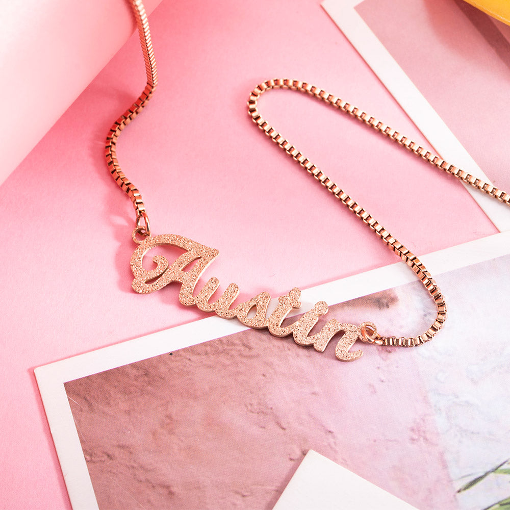 Personalized Sparkling Name Necklace-Y1-NA83