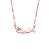 Custom-made Smile Necklace with Name-Y1-NA106