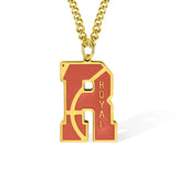 Custom Basketball Number/Alphabet Necklace -Y1-SP66