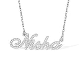 Full Birthstone Carrie Name Necklace -Y1-CA06