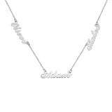 Personalized Three Name Necklace-Y1-CBF10