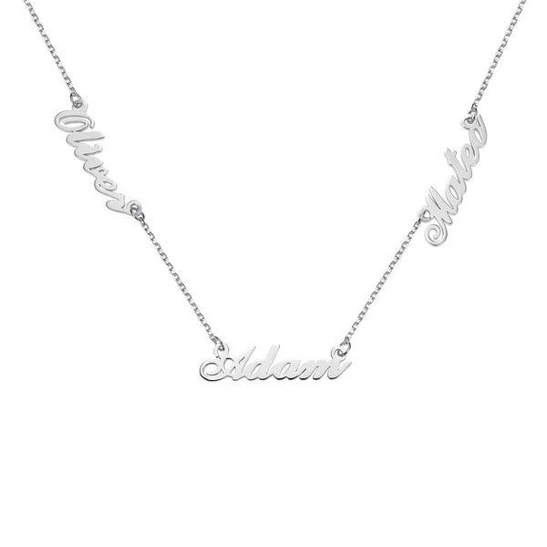 Personalized Three Name Necklace-Y1-CBF10