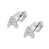 Personalized Initial Studs Alphabet Earrings 2 Pack -Y1-NA105