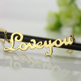 Personalized Cursive Name Necklace-Y1-NA13