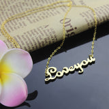 Personalized Cursive Name Necklace-Y1-NA13