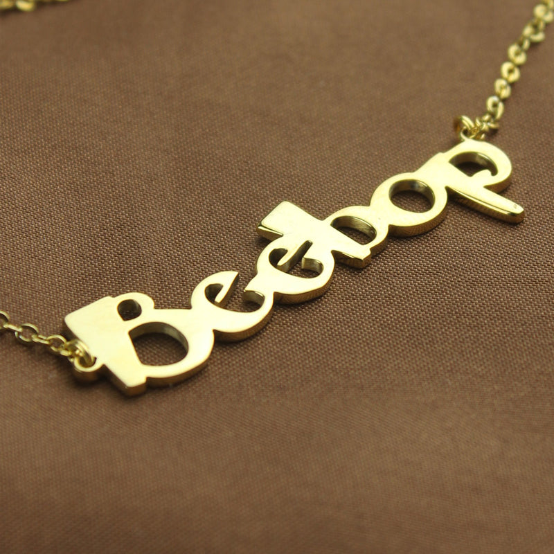 Create Your Own Name Necklace -Y1-NA16