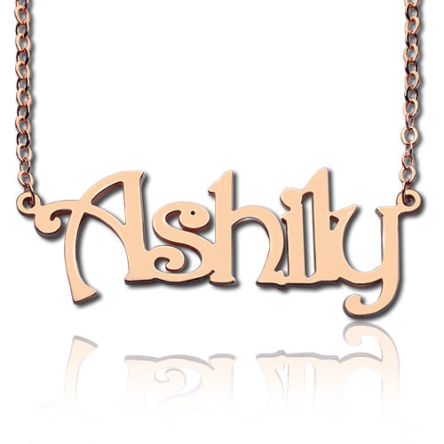 Harrington Style Name Necklace -Y1-NA17