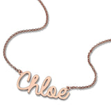 Personalized Cursive Style Name Necklace-Y1-NA42