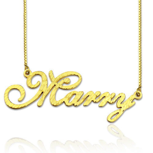 CNC Cursive Style Name Necklace Y1-NA49