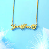 Personalized Name Emoji Necklace-Y1-NA65