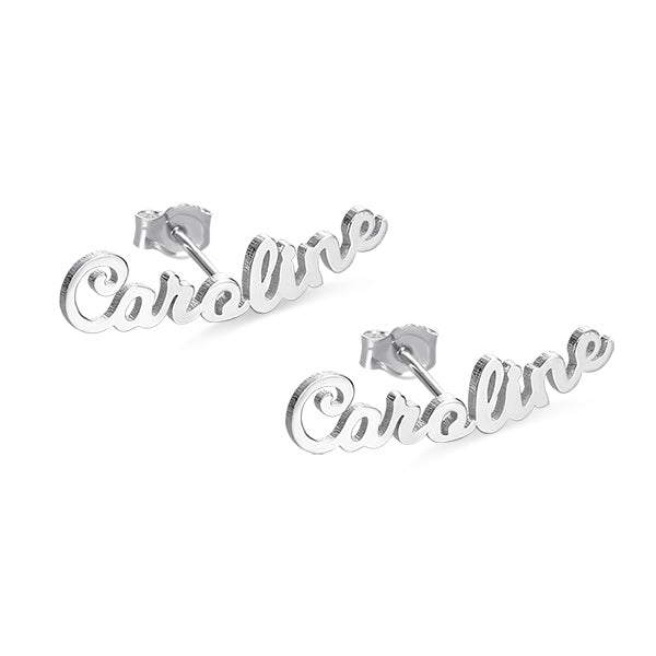 Personalized Name Stud Earrings for Her-Y1-NA68