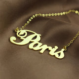 Name Necklace "Paris"-Y1-PF211