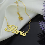 Name Necklace "Paris"-Y1-PF211