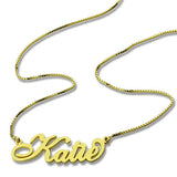 Personalized Carrie Nameplate Necklace -Y1-PF213