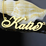 Personalized Carrie Nameplate Necklace -Y1-PF213