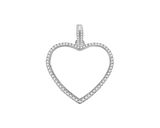 Heart Diamond Photo Custom Necklace -Y1-PF428