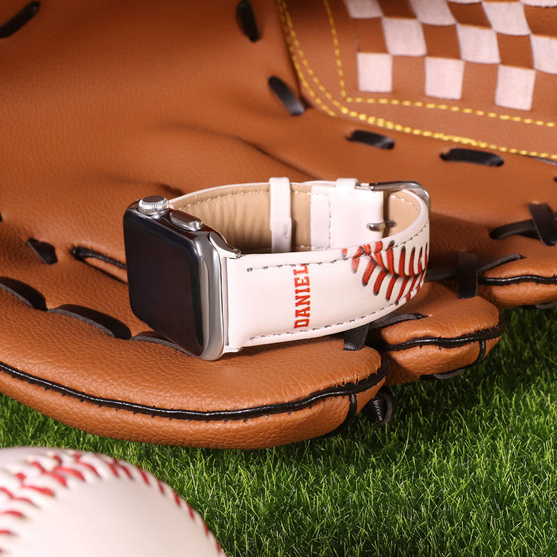 Customized Baseball/Football Watch Band for Apple Watch -Y1-PG20