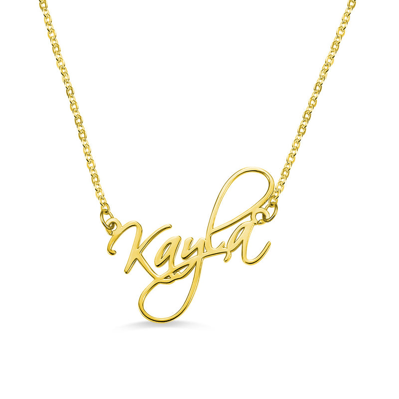 Personalized Calligraphy Name Necklace-Y1-PN10