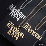 Personalized Hip Hop Name Necklace for Men or Women -Y1-XH067