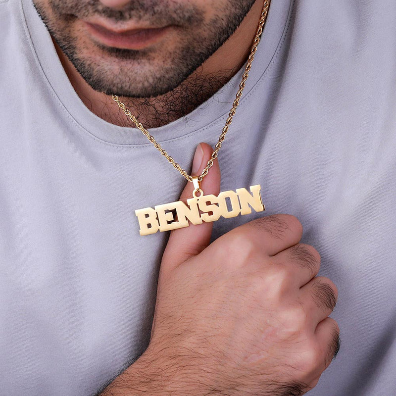 Personalized Hip Hop Name Necklace for Men or Women -Y1-XH067