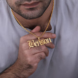 Personalized Hip Hop Name Necklace for Men or Women -Y1-XH067